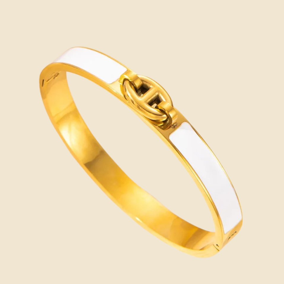 Bracelet Jonc - Blanc
