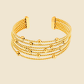 Bracelet Manchette perlée - Layers