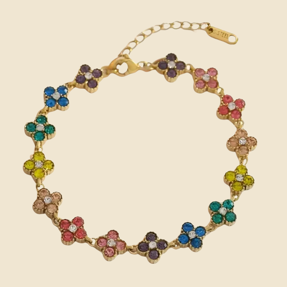 Bracelet Pastel Strass - Bloom