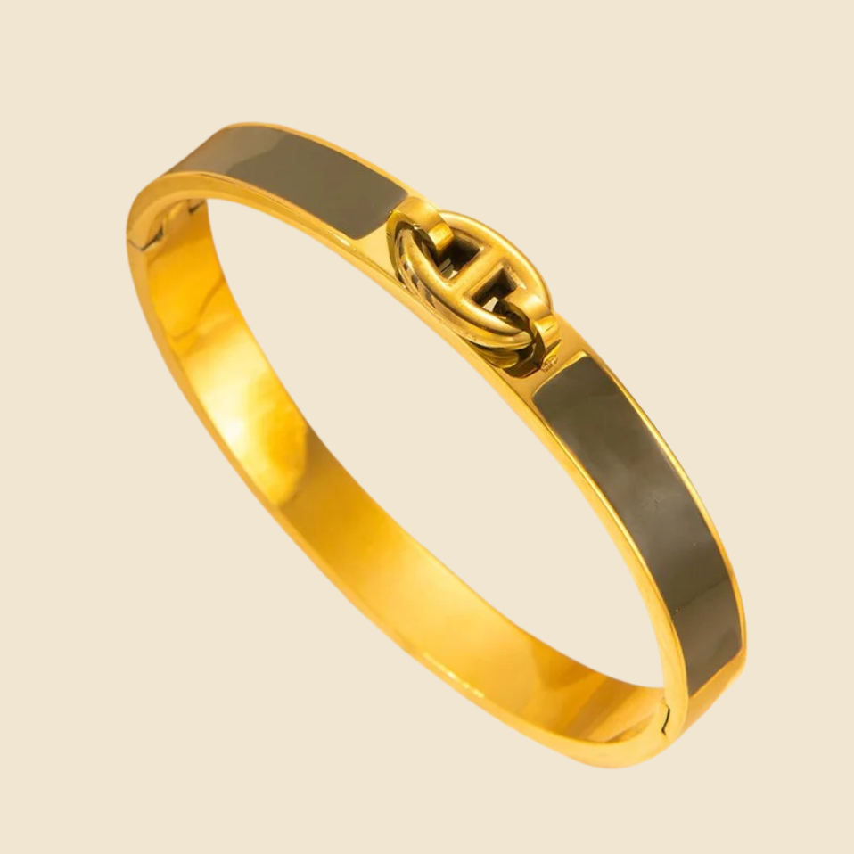Bracelet Jonc - Marron