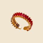 Bague Diamant - Rouge