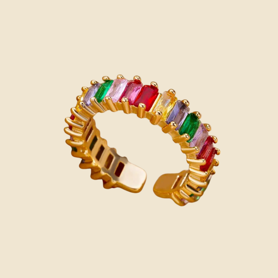 Bague Diamant - Multicolore