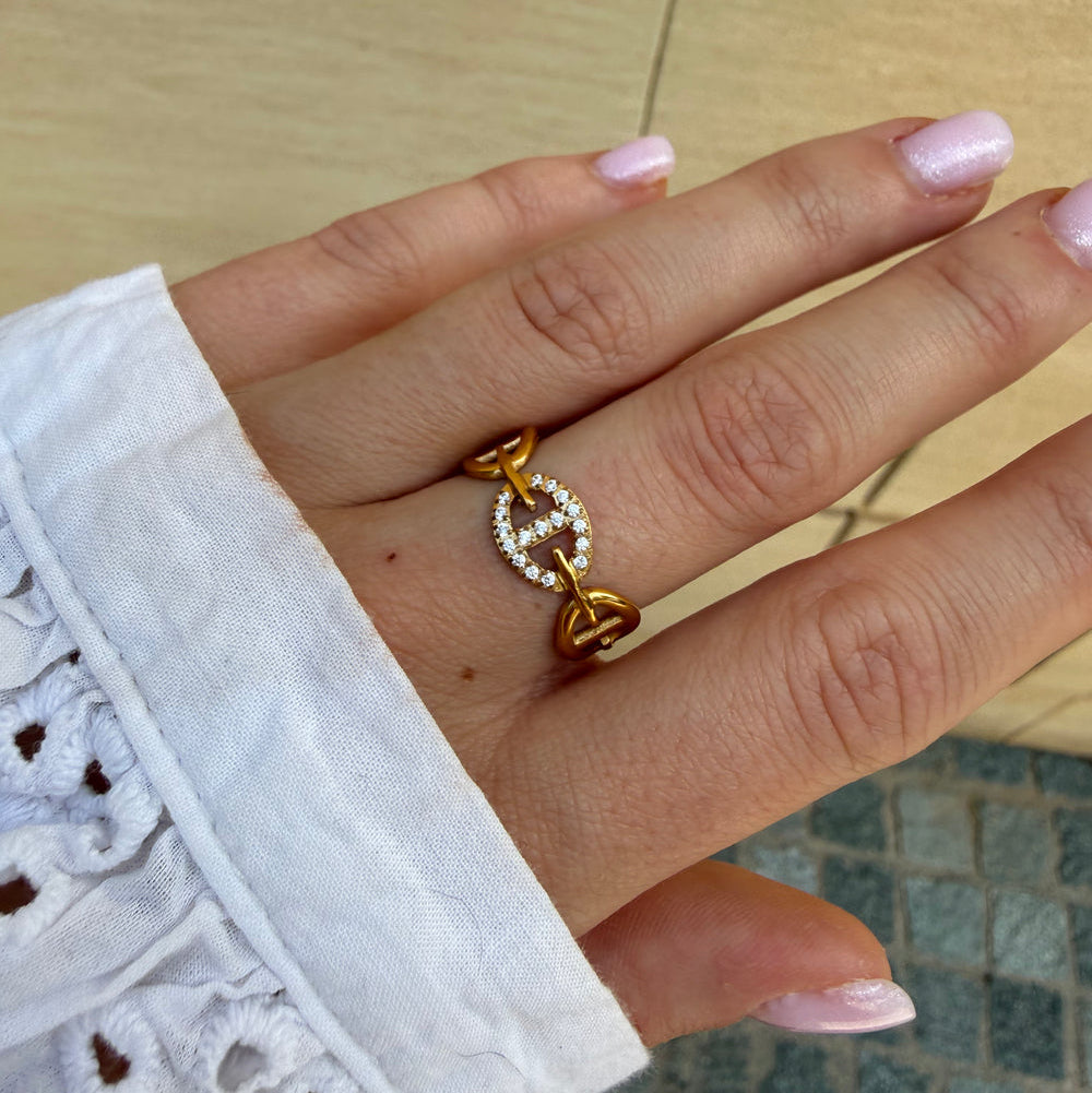 Bague Maillons - Diamant