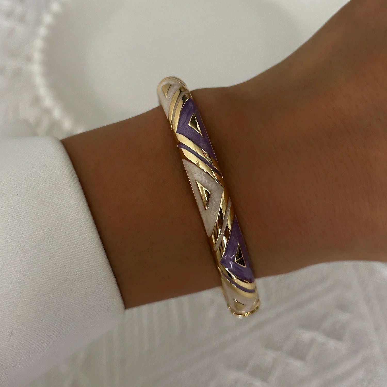Bracelet Jonc Émaillé - Bohemia
