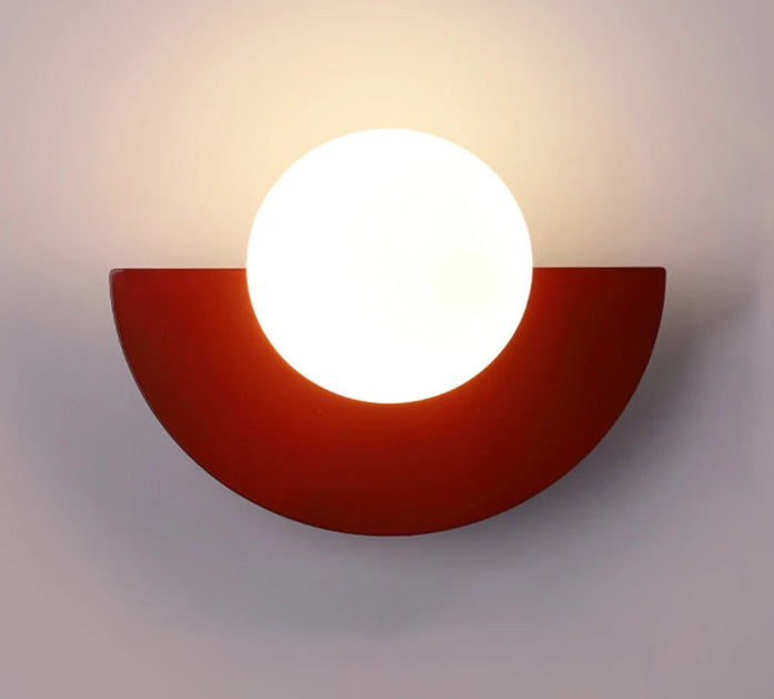 Applique murale boule Maison Lumari, blanc chaud ou blanc froid