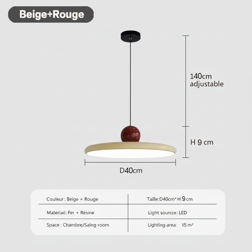 Lustre minimaliste Maison Lumari, design raffiné et intemporel