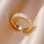 Bague Diamant - Blanc