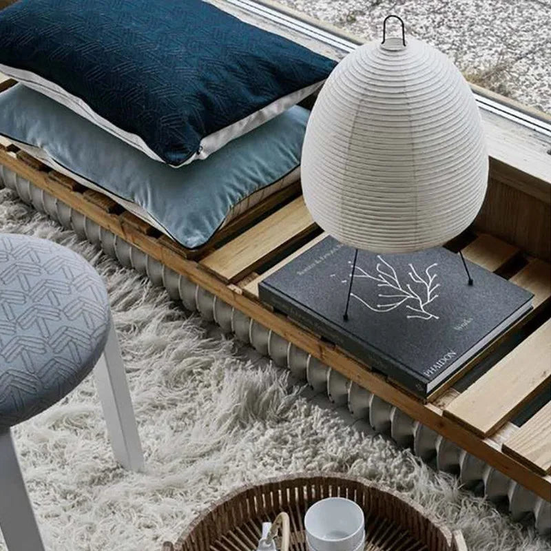 Lampe en papier de riz Maison Lumari livrée avec ampoule 3 teintes réglables