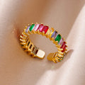 Bague Diamant - Multicolore