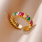 Bague Diamant - Multicolore