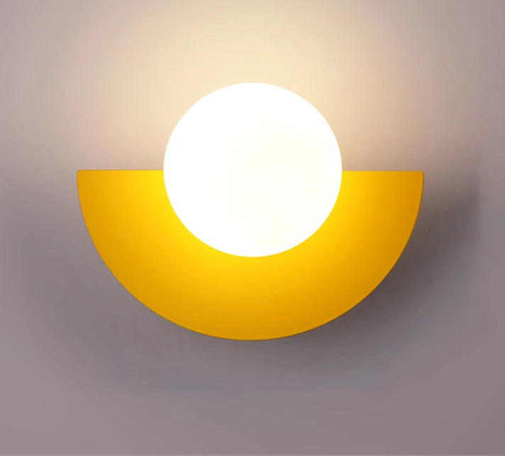 Applique murale boule Maison Lumari, six coloris disponibles