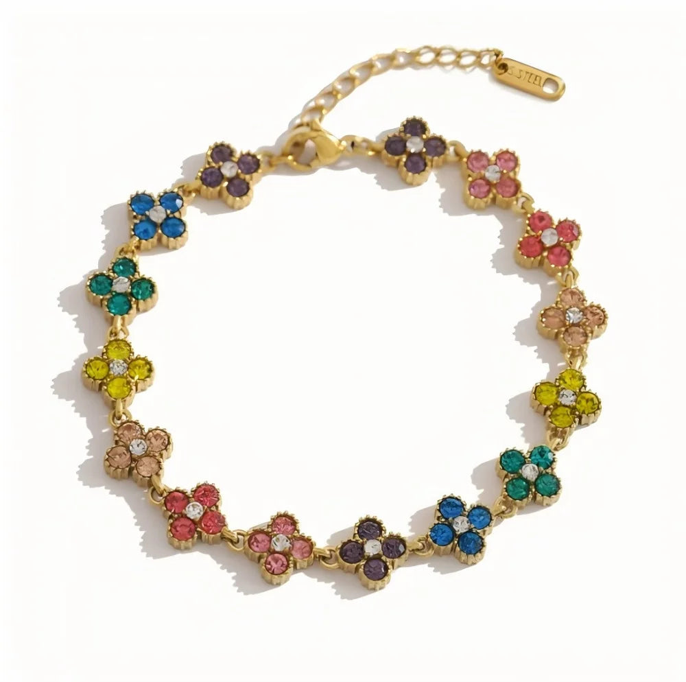 Bracelet Pastel Strass - Bloom