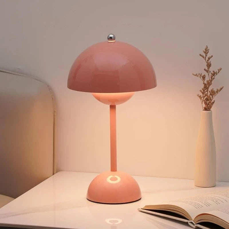 Lampe champignon en verre Maison Lumari