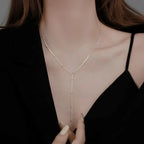 Collier Lariat Fin à queue - Minimal