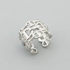 Bague Double Maillons - Chain