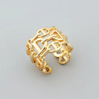 Bague Double Maillons - Chain