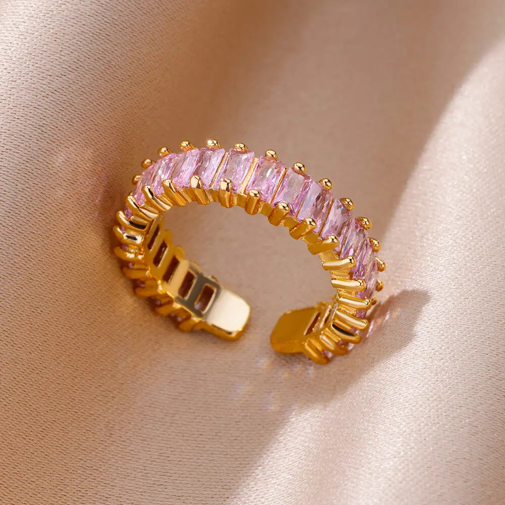 Bague Diamant - Rose