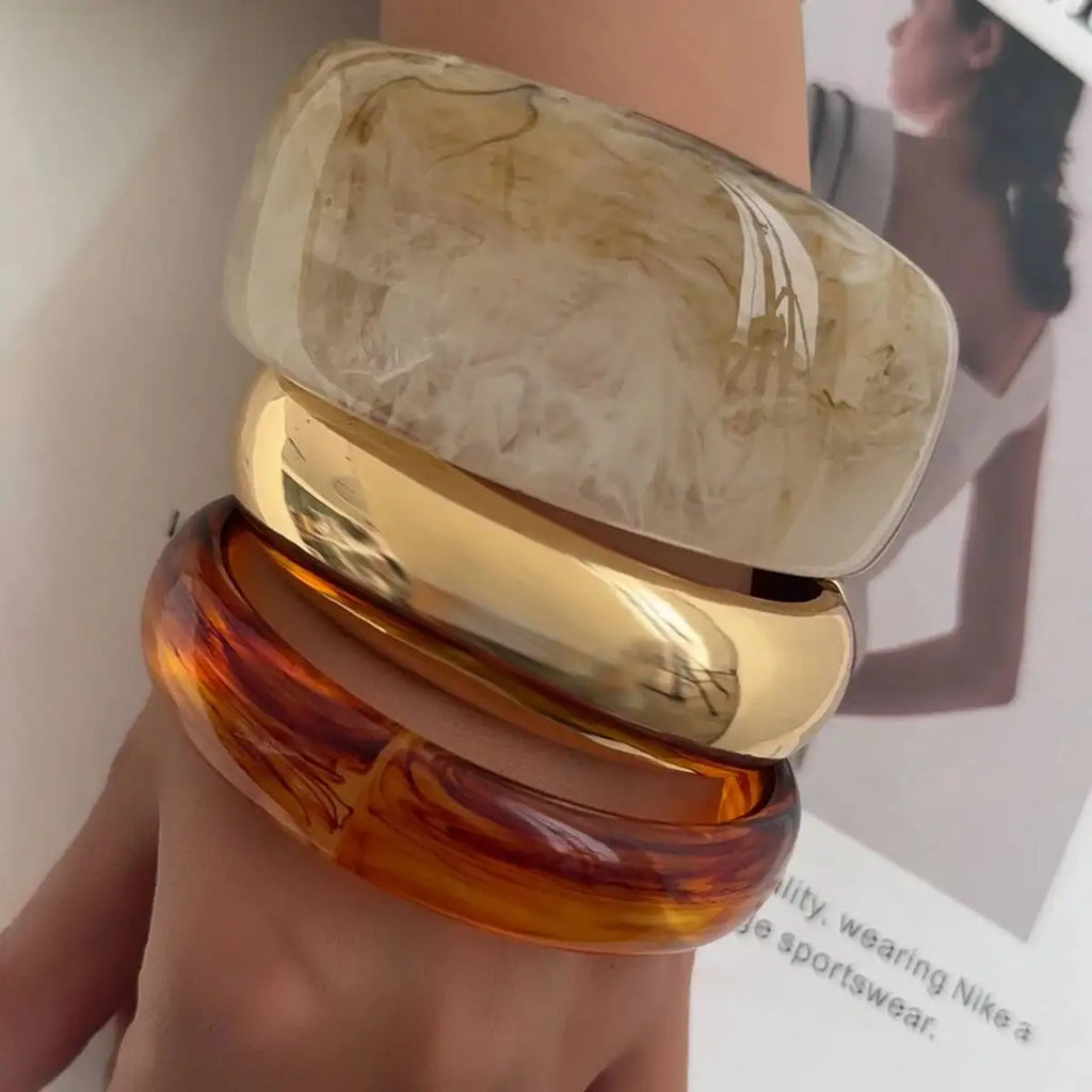 Bracelet Jonc Rigide - Sunset
