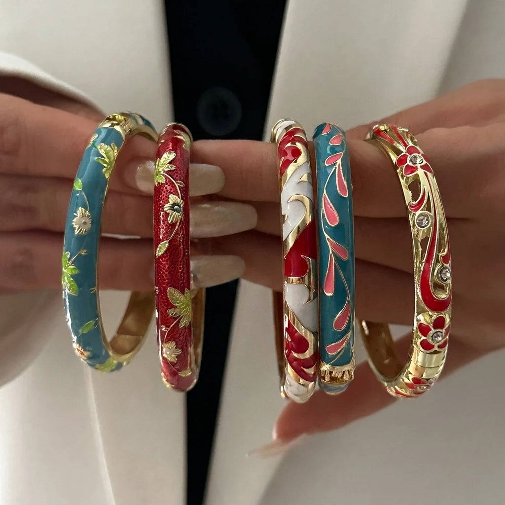 Bracelet Jonc Émaillé - Bohemia