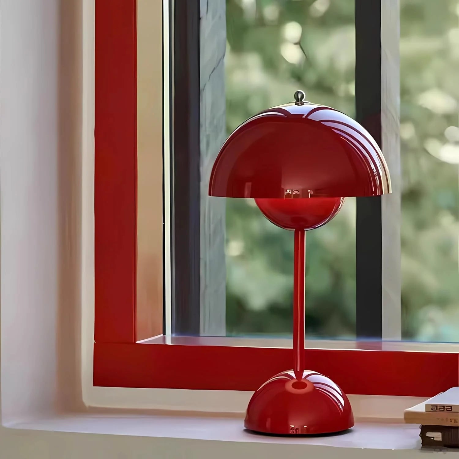 Lampe champignon en verre Maison Lumari