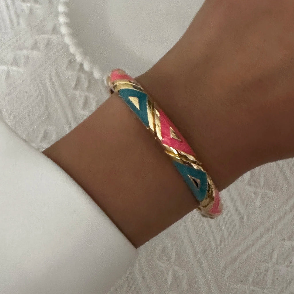 Bracelet Jonc Émaillé - Bohemia