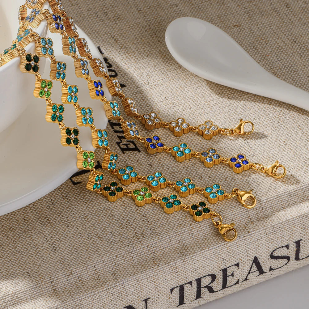 Bracelet Pastel Strass - Bloom