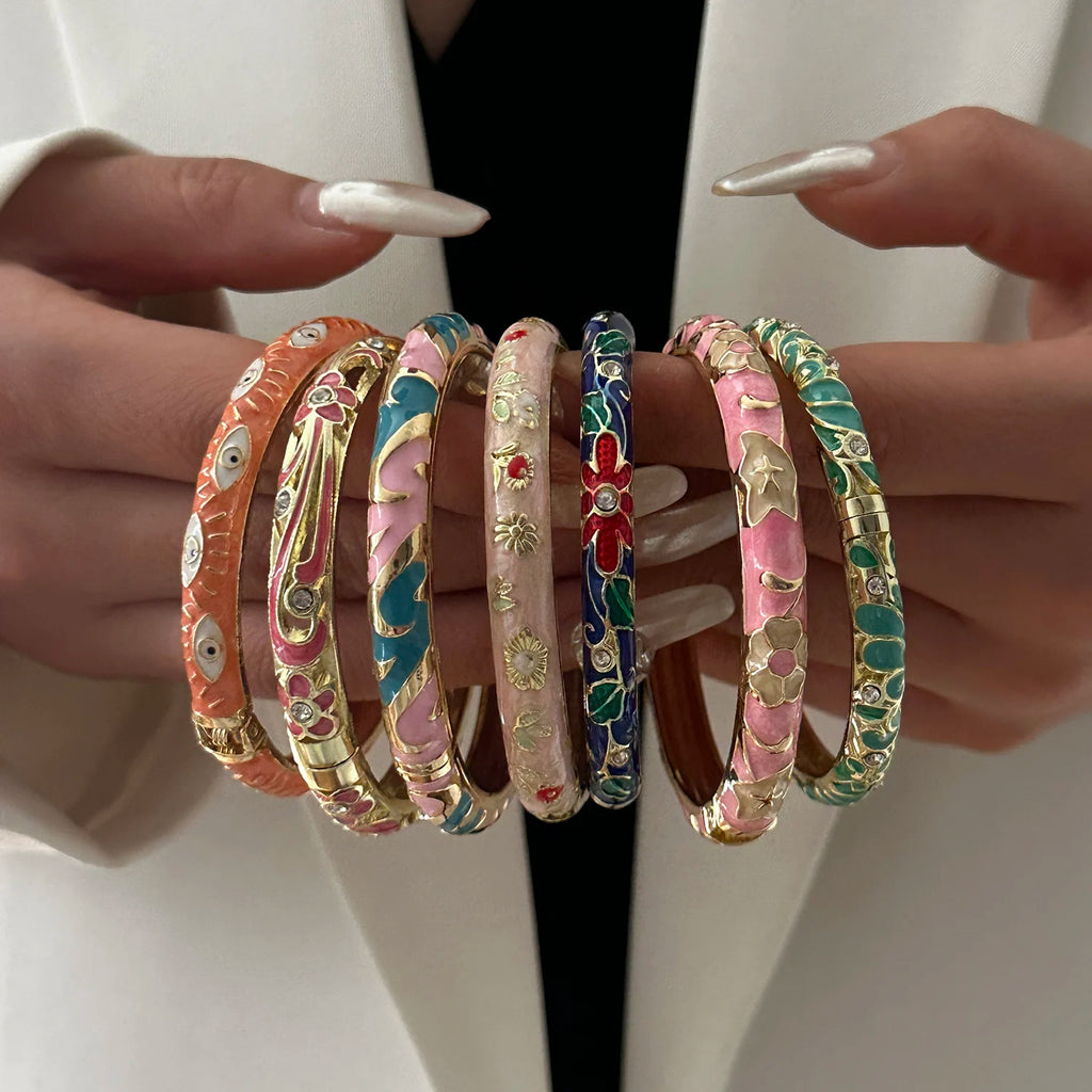 Bracelet Jonc Émaillé - Bohemia
