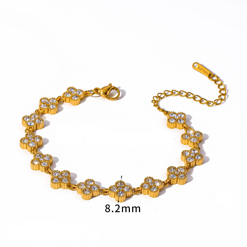 Bracelet Pastel Strass - Bloom