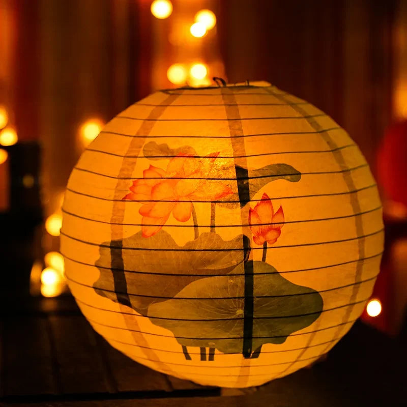 lanterne en papier japonaise Maison Lumari
