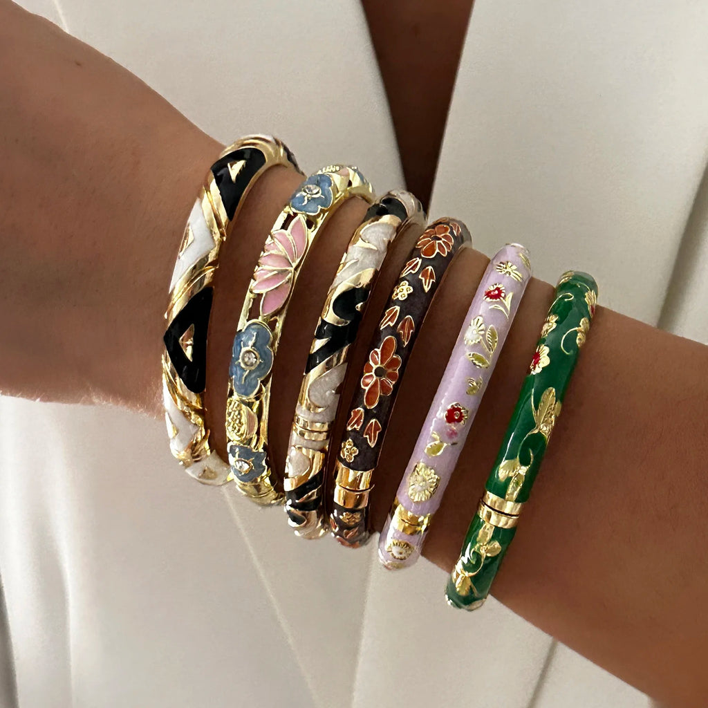 Bracelet Jonc Émaillé - Bohemia