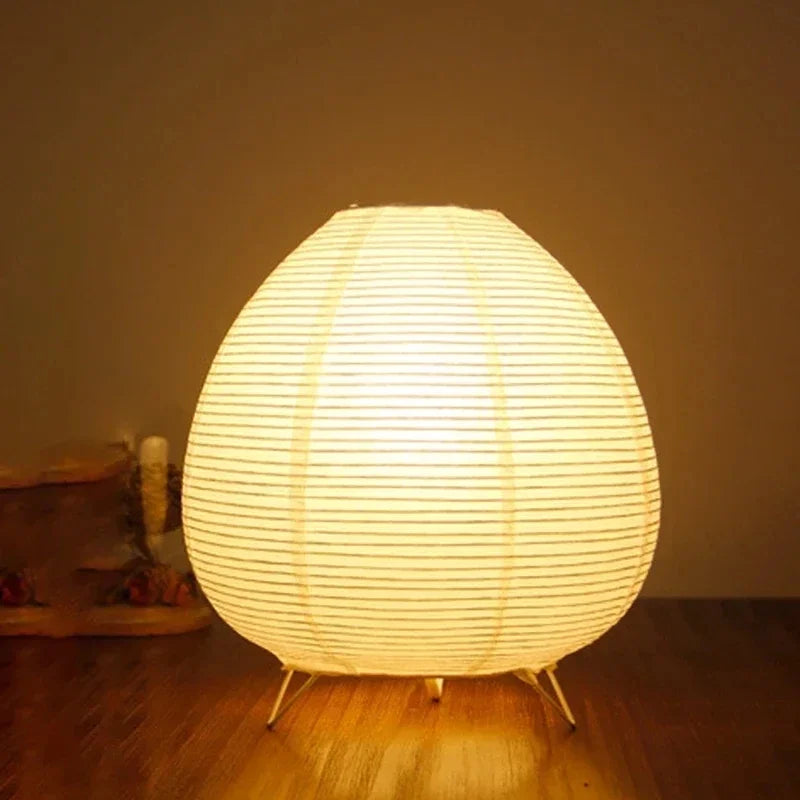 Lanterne en papier de riz Maison Lumari, ambiance zen et apaisante