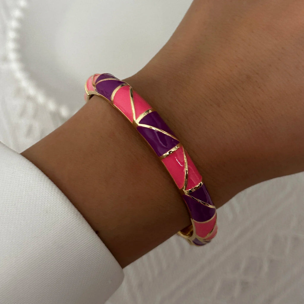 Bracelet Jonc Émaillé - Bohemia