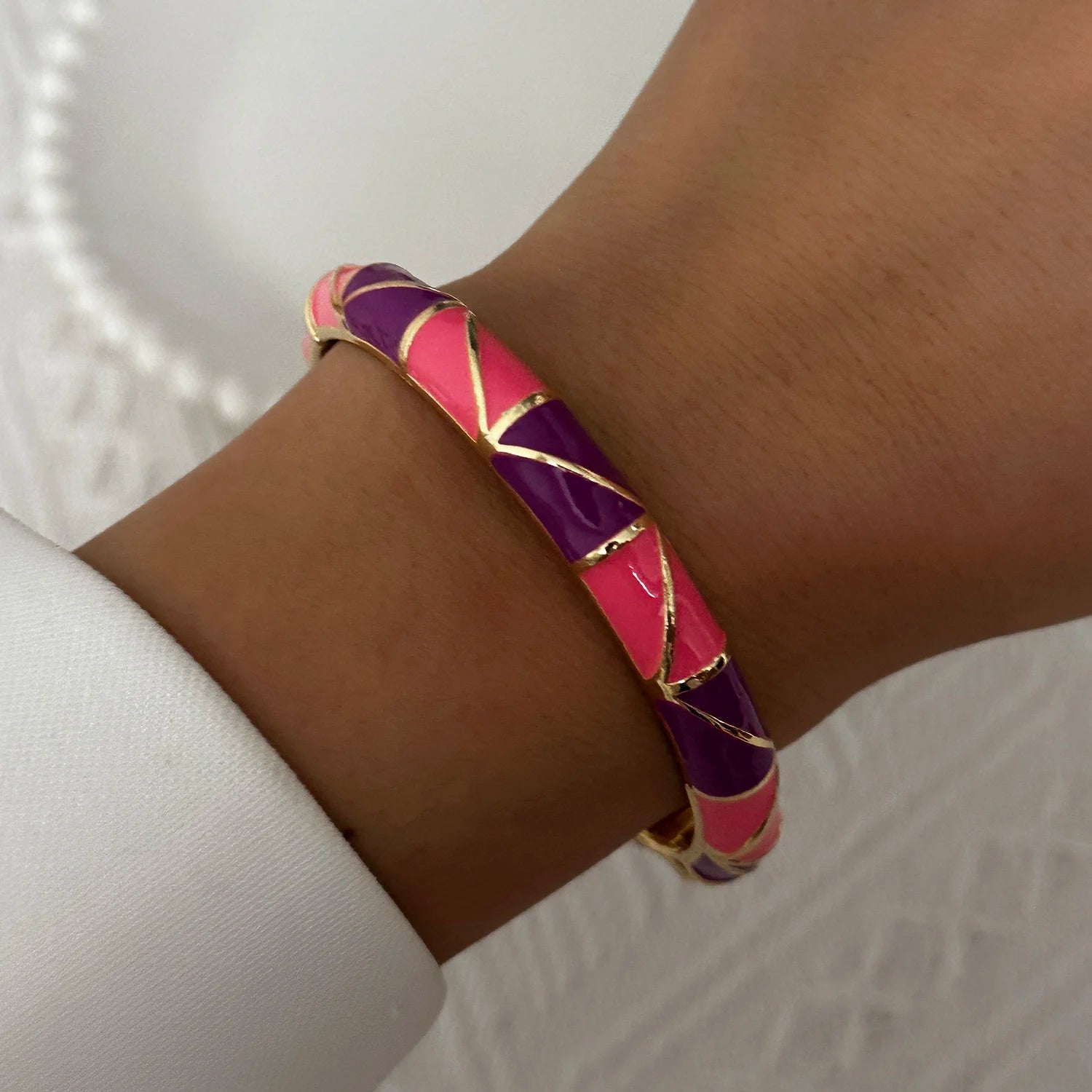Bracelet Jonc Émaillé - Bohemia