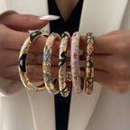 Bracelet Jonc Émaillé - Bohemia