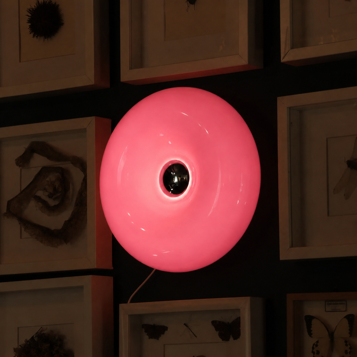 Lampe donut RGB Maison Lumari pour chambre, salon ou coin détente