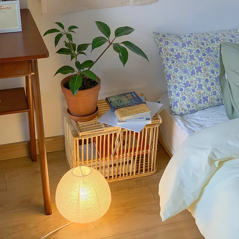 Lanterne japonaise Maison Lumari, lumière douce et diffuse