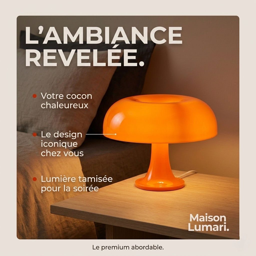 Lampe Champignon - ORLO