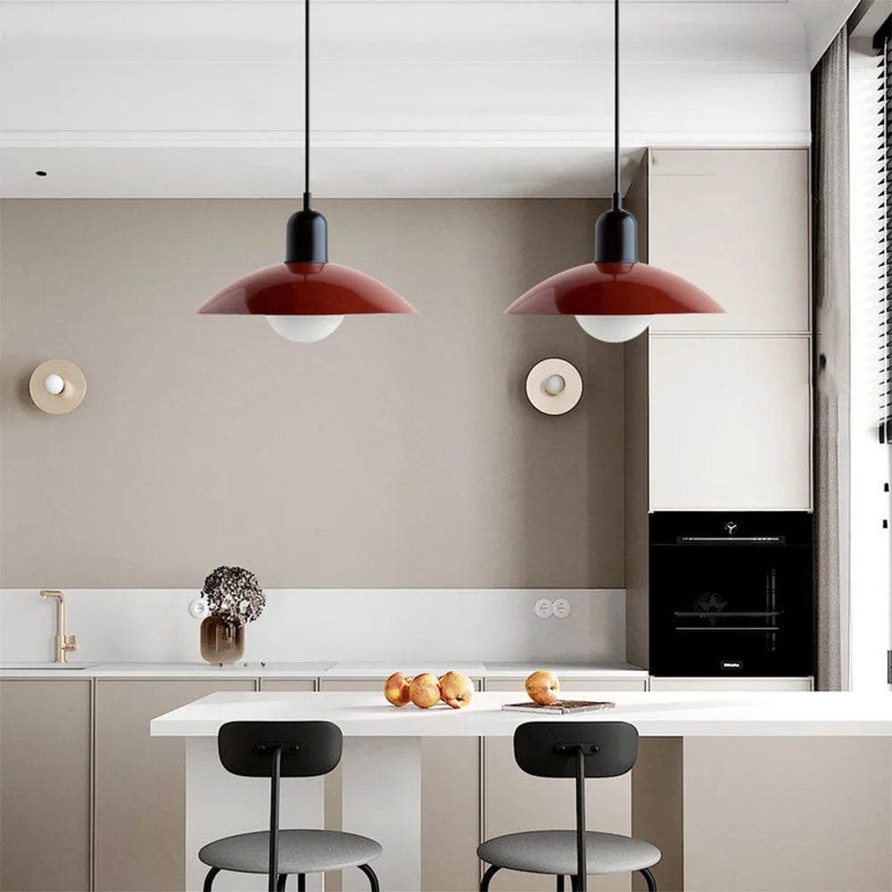 Lustre macaron Maison Lumari pour salle à manger ou bureau
